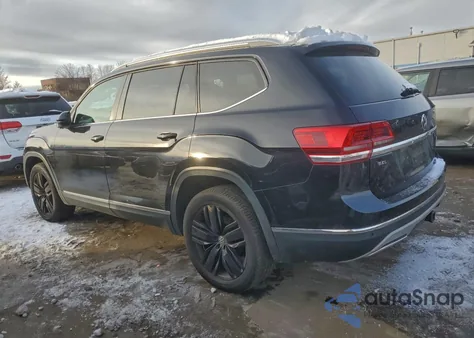 2019 Volkswagen Atlas Sel z USA, uszkodzony, nr VIN 1V2MR2CA1KC597148